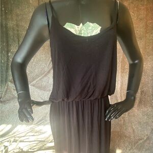 Sugar Rain Black Maxi Dress